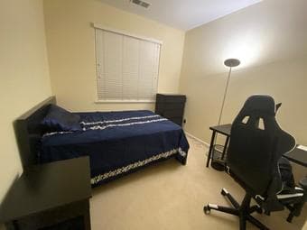 PRIVATE FURNISHED BEDROOM with PRIVATE FULL BATHROOM 1