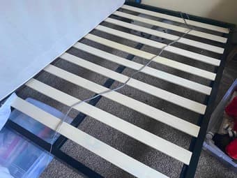 Queen sized Casper mattress for sale + frame 2