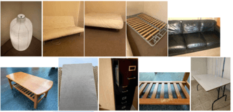 Cheap & free garage sale: tables, mattresses, ottoman, cabinets & more 2