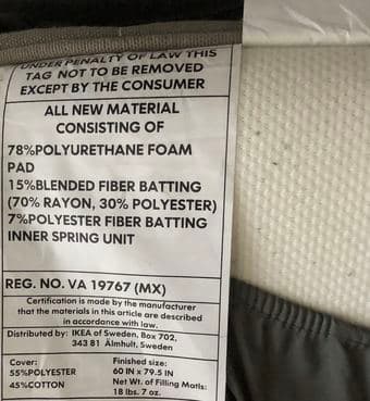 IKEA Queen Bed Frame and Mattress 2