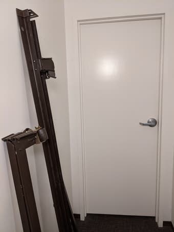 bed frame (full size) pick up in EV 1