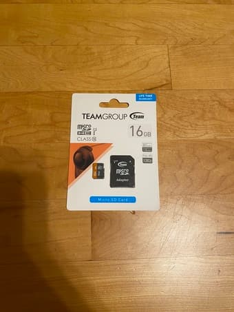 microSD card 16 GB 1