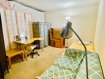 Nice furnished private bedroom available from February 1