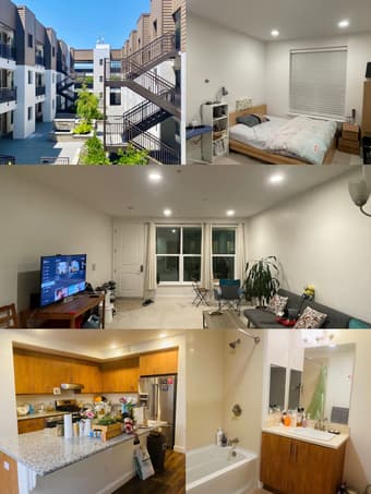 Santa Clara 3B2B次卧招室友 1