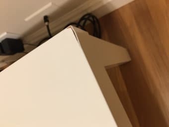 Ikea white coffee table 1