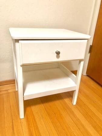 white nightstand 1