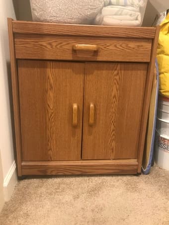 Wooden TV Cabinet 1