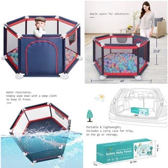 safety baby fence $25 1