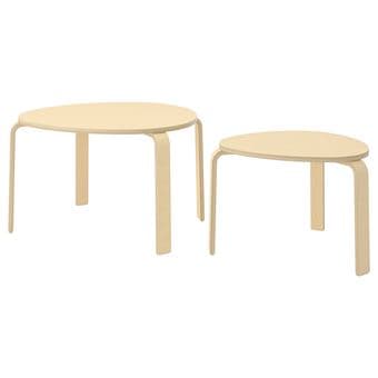 coffee table - Ikea SVALSTA- set of 2 (menlo park) 1