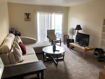 Large room near downtown PA and Hwy101 with friendly recent grads 2