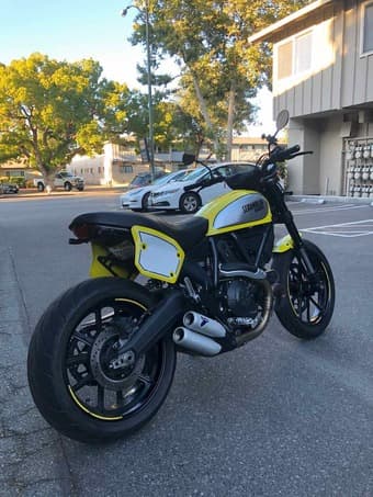 Motorcycle Ducati Scrambler Flat Track Pro 2016 3