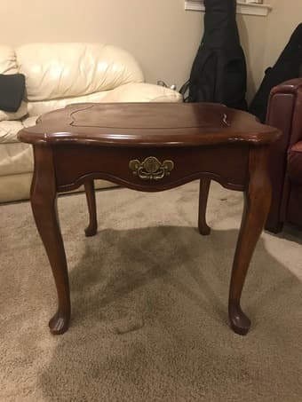 Fancy Cherry Side Table 1