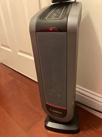 Lasko 1500W Ceramic Tower Space Heater with Remote Control CT22425 1