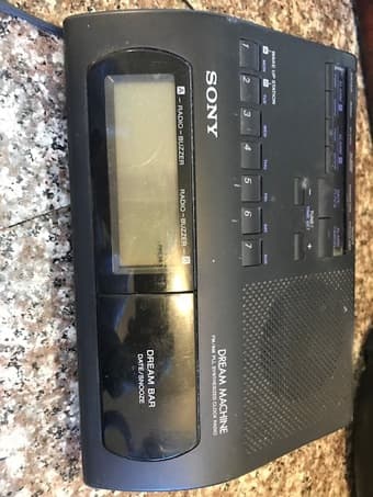 Sony Dream Machine Alarm Clock and Radio 1