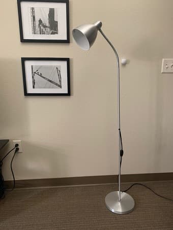 Kitchen Island & Floor Lamp 2