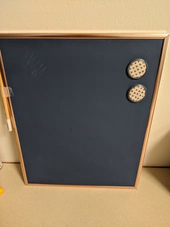 Blackboard with chalk pencil (in EV) 1