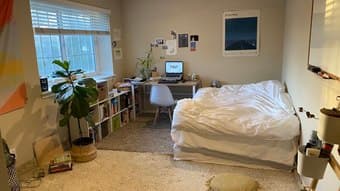 Large room in a Palo Alto 2BR duplex apartment, close to campus 1