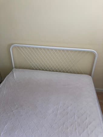 queen size bed and mattress 1
