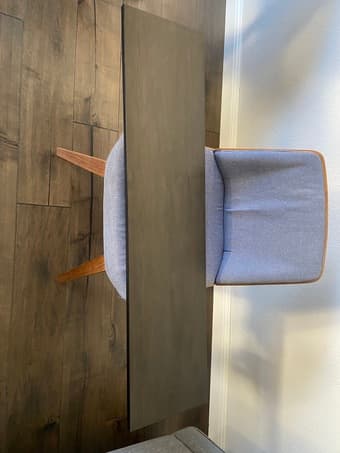 Two BERGSHULT shelves with brackets 2