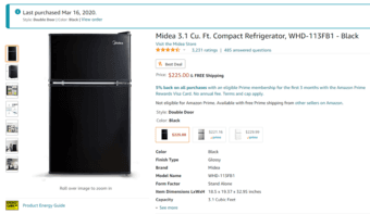 Refrigerator, Completely New 1