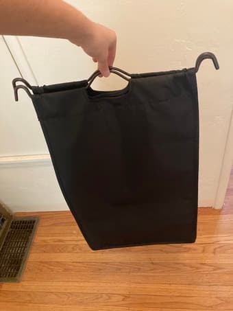 3-section removable laundry sorter/hamper 2