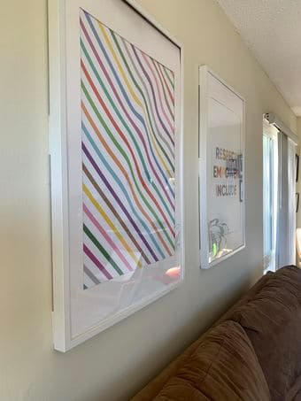 Large Wooden IKEA frames 3