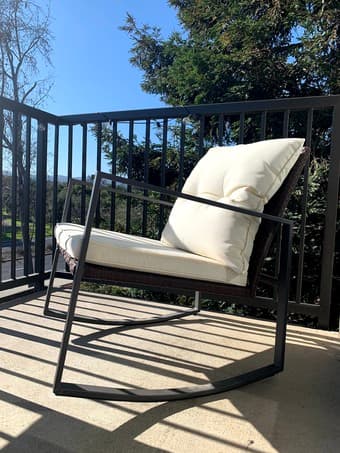 Beautiful Wicker Patio Furniture Set 2