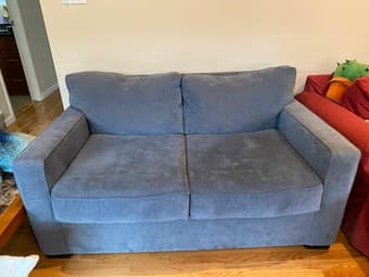 Moving sale! - Bed, Drawer, Couch, Kitchen stuff, Games, Table, Rug 1