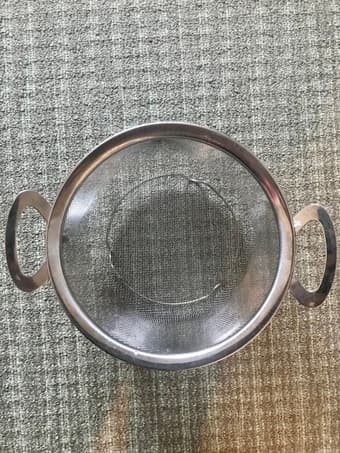 Colander, stainless steel (MOVING SALE) 1