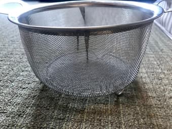 Colander, stainless steel (MOVING SALE) 2