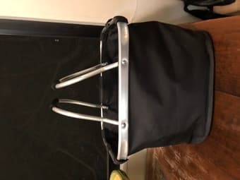 Bike basket easy attach and detach 1