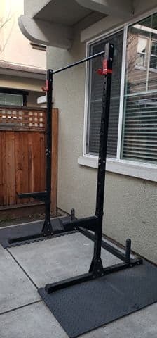 [Used] Half Cage Squat Rack for Weightlifting, Powerlifting 1