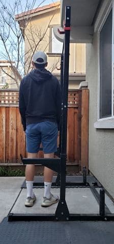 [Used] Half Cage Squat Rack for Weightlifting, Powerlifting 3