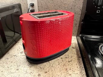 Red bodum toaster for sale 1