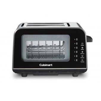 Toaster for Sale - Cuisinart ViewPro Glass 2-Slice Toaster, Black 1