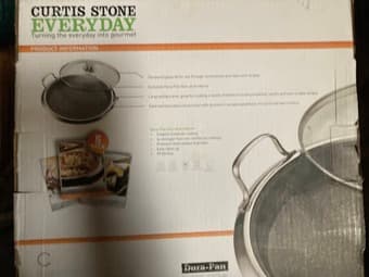 New unused Curtis stone non stick multipurpose pan 3