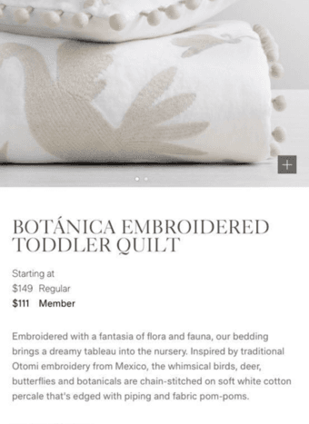 RH Toddler Quilt, Restoration Hardware Baby & Child 2
