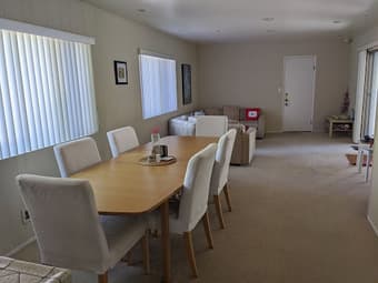 2 bedrooms available with shared bath in a 3 bedroom home four blocks 3