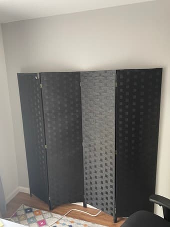 Woven folding screen 2