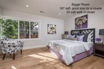 2 rooms available in Redwood City. Flexible move in around June 1. 3