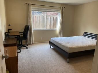 Furnished big bedroom in a two-bedroom house in EPA.  Female only 1