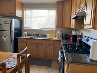 Furnished big bedroom in a two-bedroom house in EPA.  Female only 3