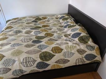 IKEA MALM King Bed with 4 Storage Drawers 2