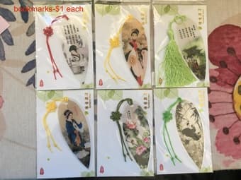 bookmarks, shoes, notebook, bacsketball. 1