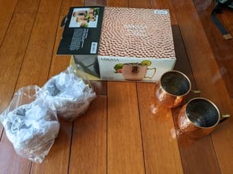 Copper Moscow Mule Mugs 1