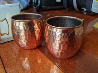 Copper Moscow Mule Mugs 2