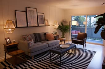 1bd/1ba for rent, downtown Mountain View, furnished, utilities includ. 1