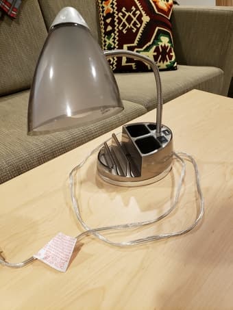 Desk Lamp/Organizer 1