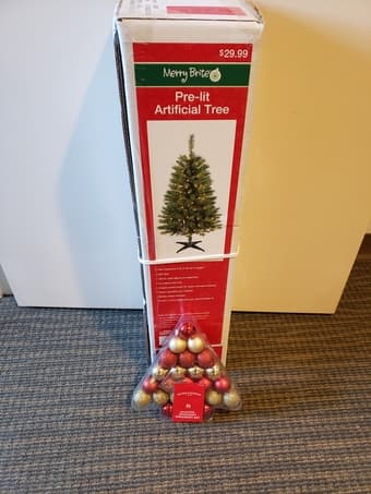 Christmas Tree with Decorations 1