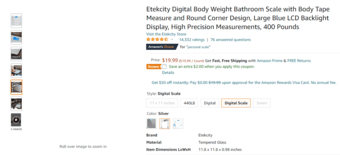 Two Body Weight Scale 2